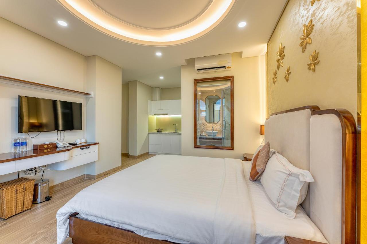 โกลเด้น ทรี โฮเทล แอนด์ อพาร์ตเมนต์ Hotel โฮจิมินห์ซิตี้ ภายนอก รูปภาพ